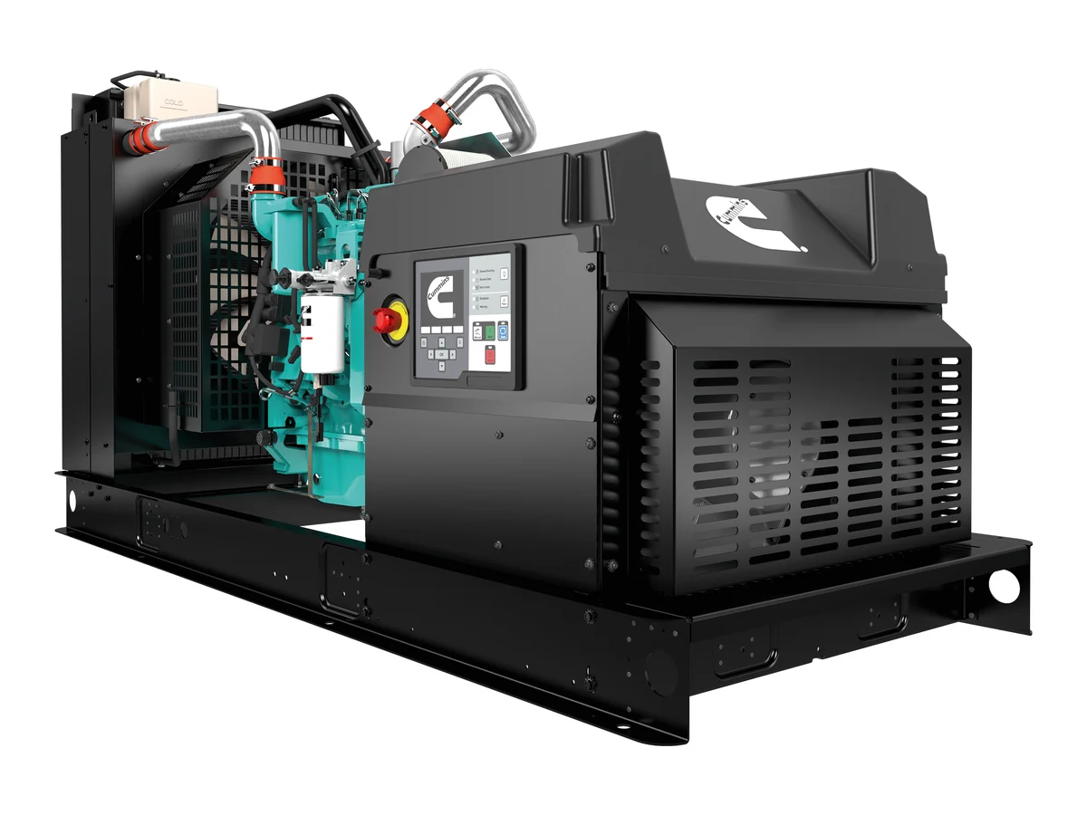 Cummins open-frame agricultural standby diesel generator with PowerCommand control